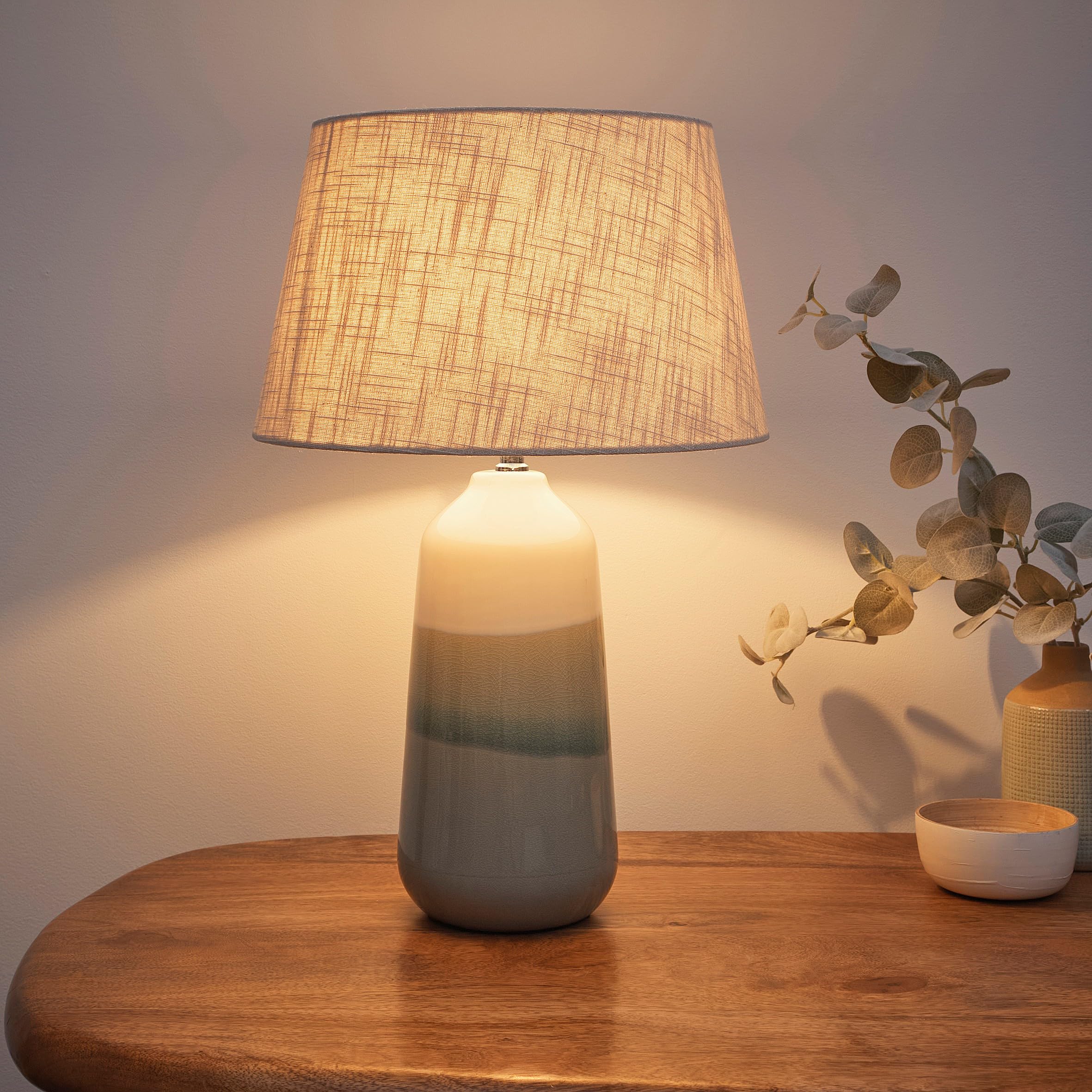 K Living   Rome Ceramic Table Lamp, Sports Direct