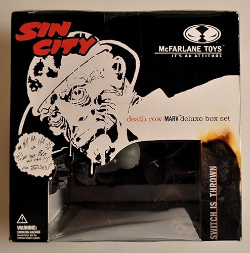 Miniatura 7 de McFarlane Toys - Sin City - Death Row Marv Deluxe Box Set