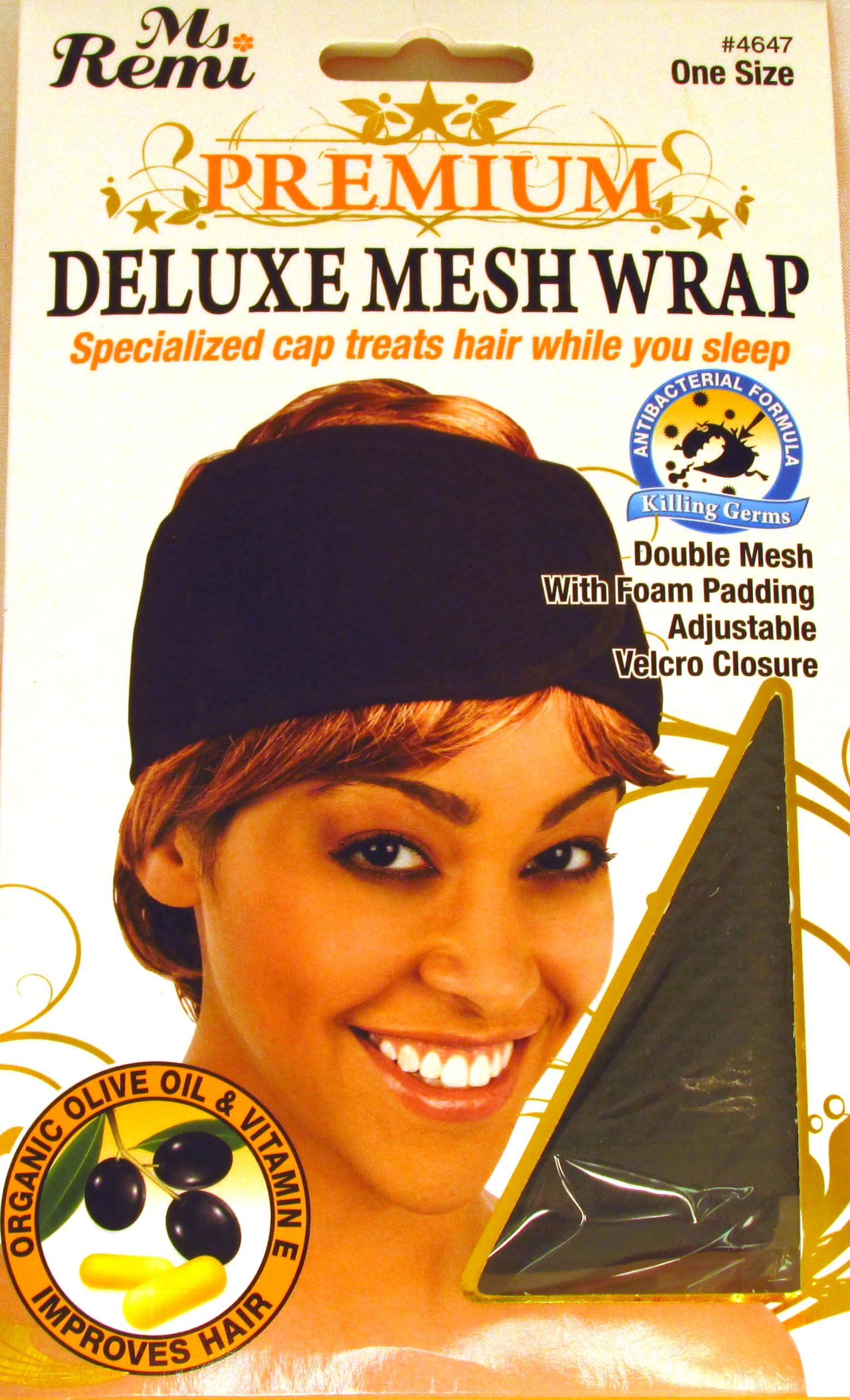 Annie Ms. Remi Premium Deluxe Mesh Wrap, Black Color