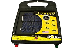 Zareba ESP10M-Z Solar Powered Electric Fence Energizer