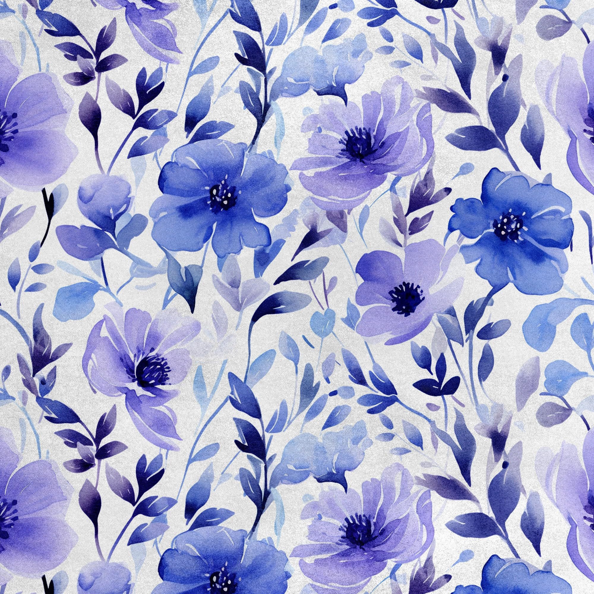 HEKO PANELS Tkanina velvet obiciowa drukowana, Kwiaty, 5 metrów 140 x 500cm