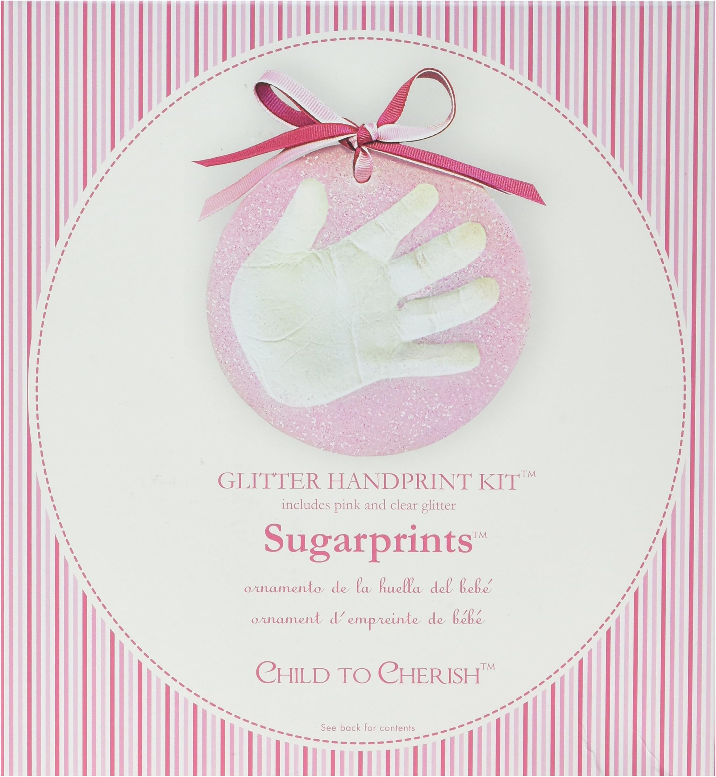 Child to Cherish Sugarprints Handprint Kit, Pink