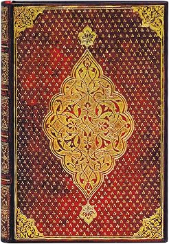 Golden Trefoil Mini Lined Hardcover Journal, 240pg, 120GSM by Paperblanks (Golden Trefoil)