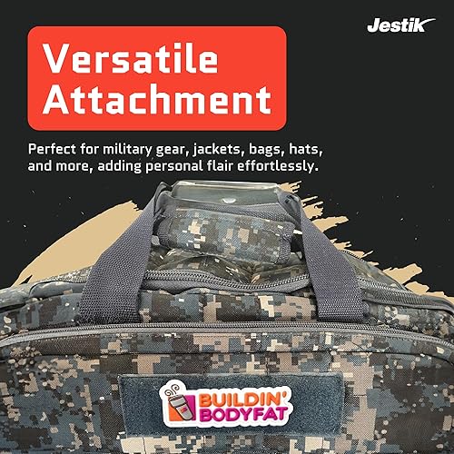 Miniatura 306 de Don't Be A Salty Creative Humor - Parche táctico militar para moral, divertidos parches tácticos, cierre de gancho y bucle de goma de PVC, parches