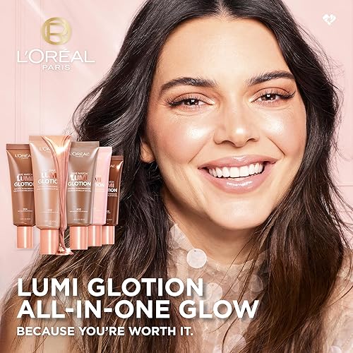 Miniatura 2 de Cosmético L'Oreal Paris True Match Lumi Glotion, loción potenciadora natural de brillo, Total 1, Deep