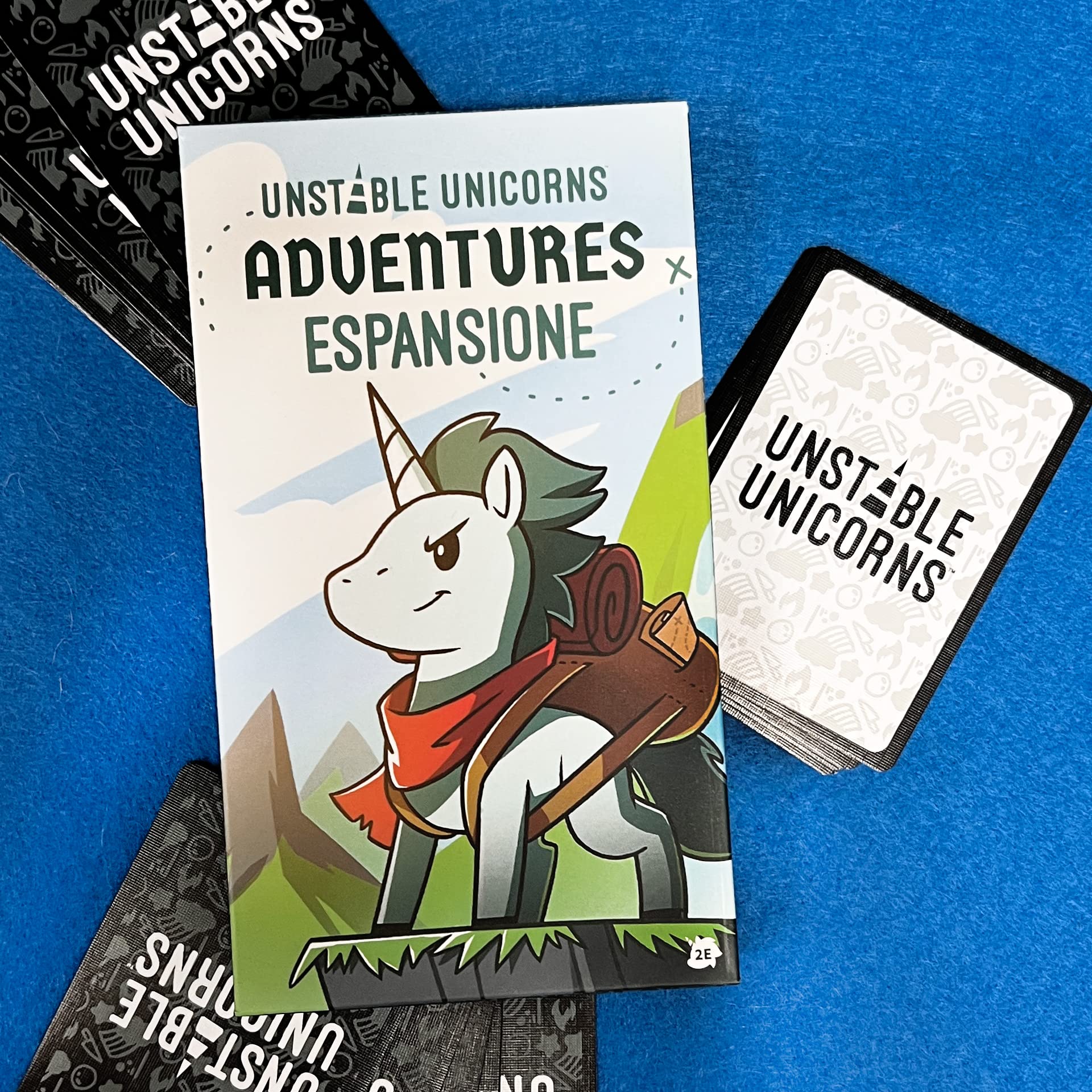 Unstable Unicorns: Abenteuer – Kartenspielerweiterung (englisch), 54 Neue Karten Für Mehr Chaos