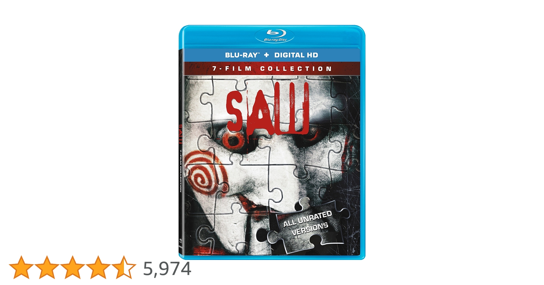 【Blu-ray】SAW ソウ1〜7ファイナル ブルーレイセット Blu-ray】 SAW ソウ 全7枚 ( 1 〜 6 + ザ・ファイナル )【日本語