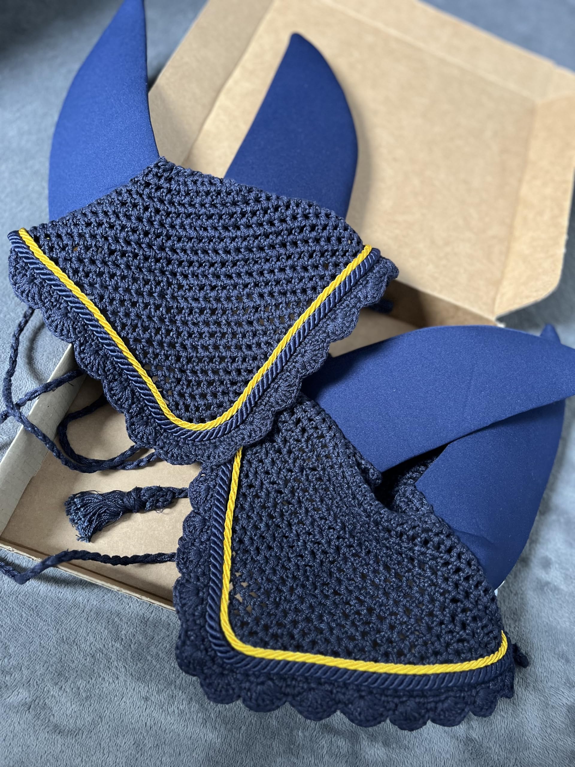Soundproof/acoustic ear bonnet (Navy, Cob)