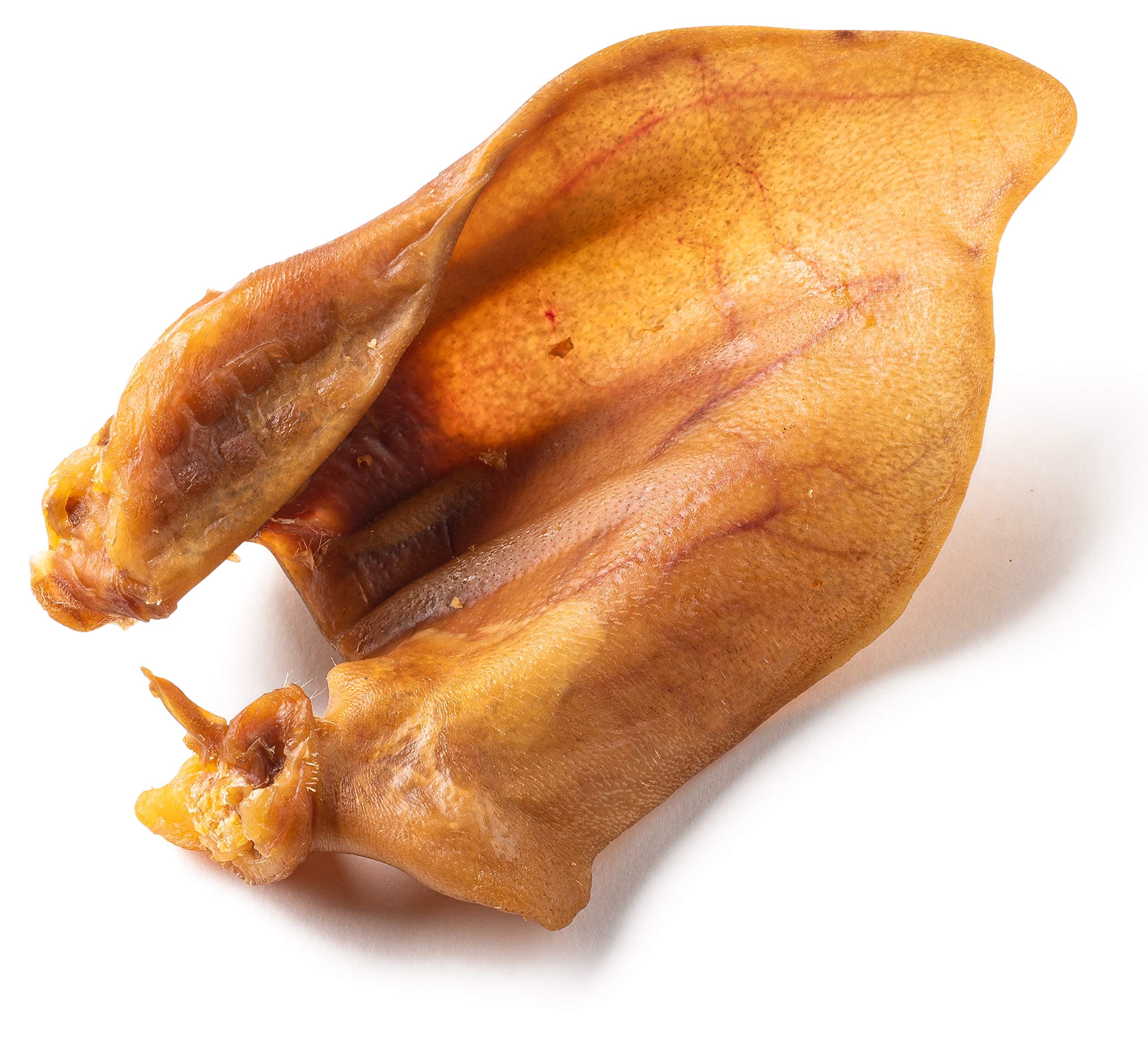 Jack&Pup Whole Pig Ears for Dogs Extra Thick Large Pigs Ears