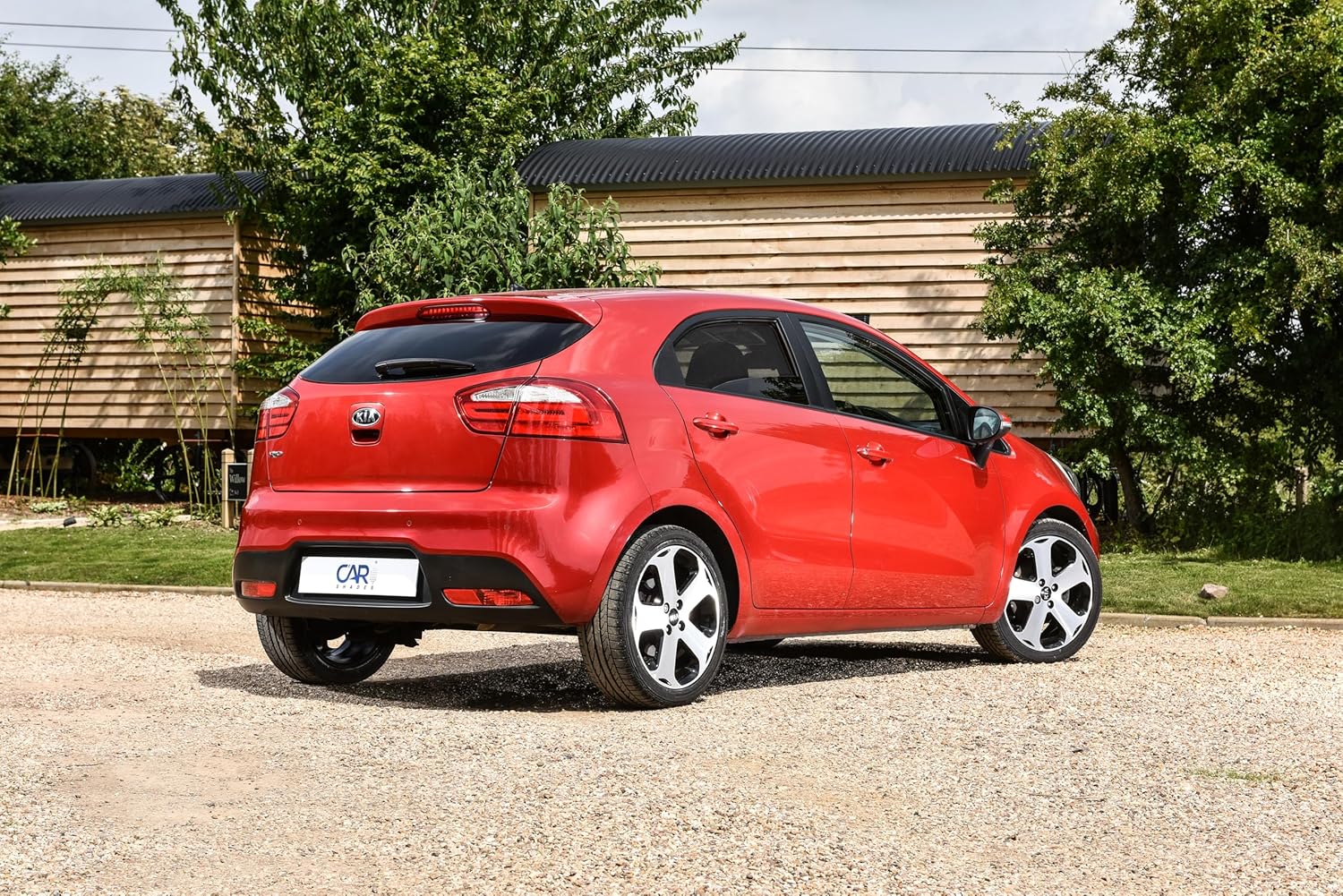 Set of Car Shades Compatible with Kia Rio 5 Doors 2011-2016 (4-Pieces)