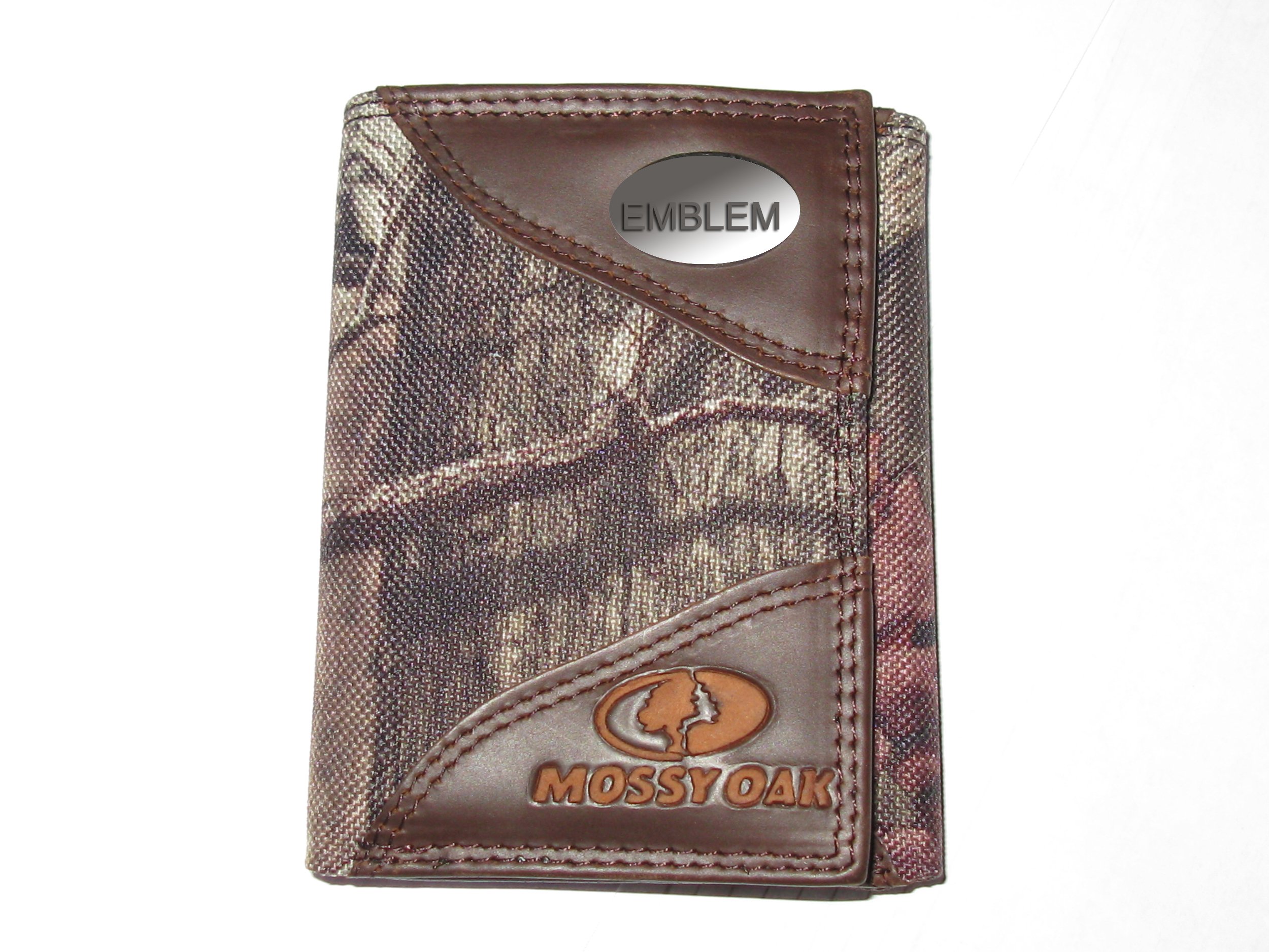 Turkey - Mossy Oak Leather Nylon Tri-Fold