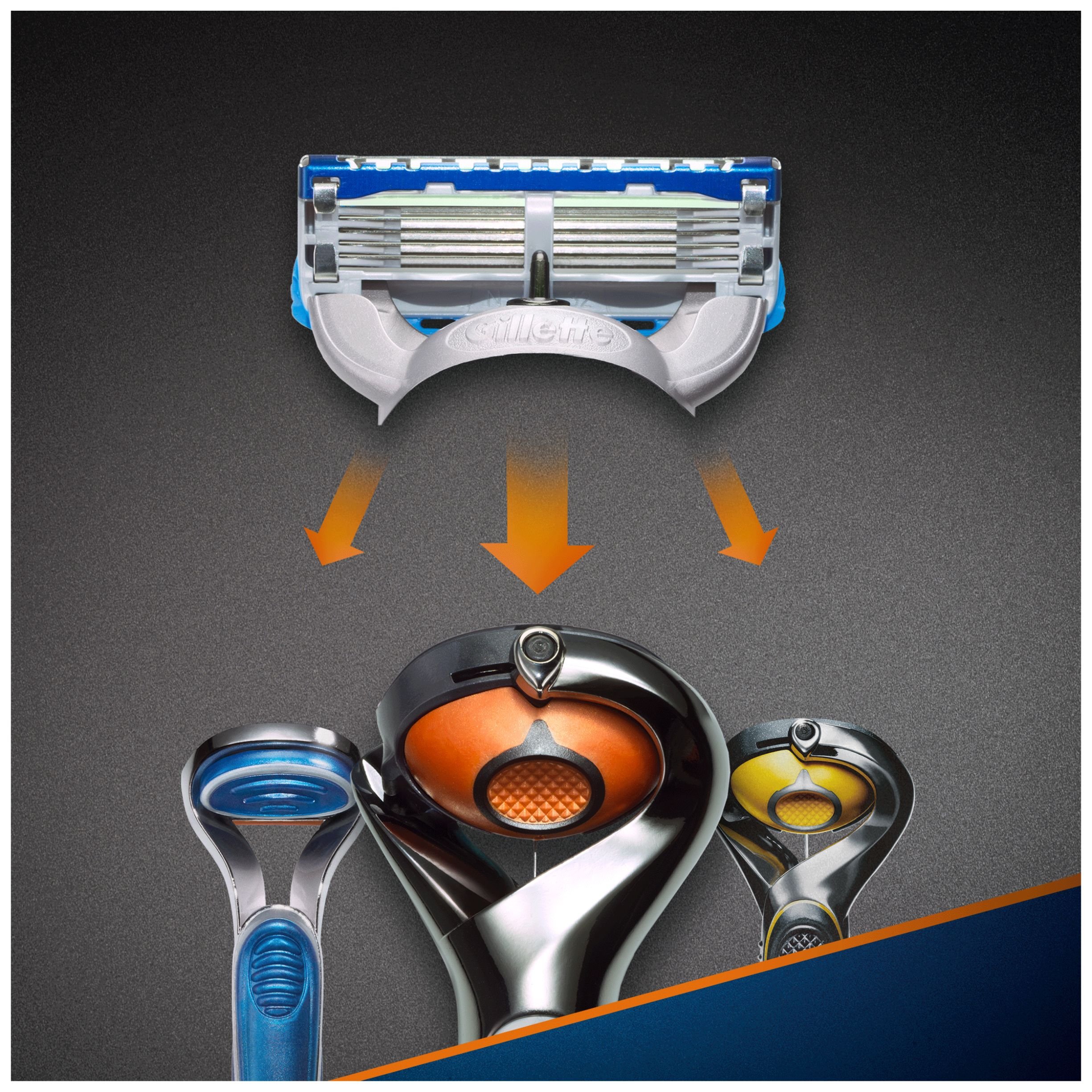 Gillette Fusion ProGlide Power Rasierklingen Für Männer 8 Stück - Briefkastenfähige Verpackung