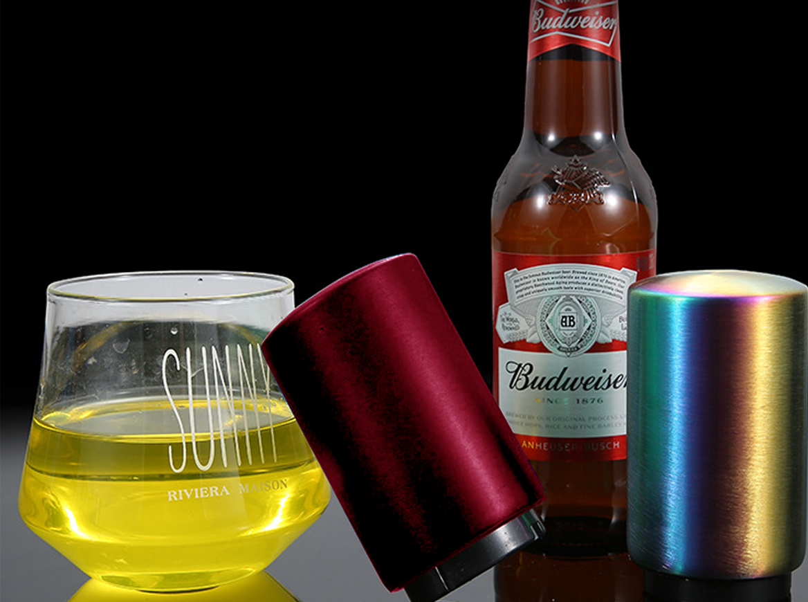 Décapsuleur électrique En Acier Inoxydable Avec Motif D'élan