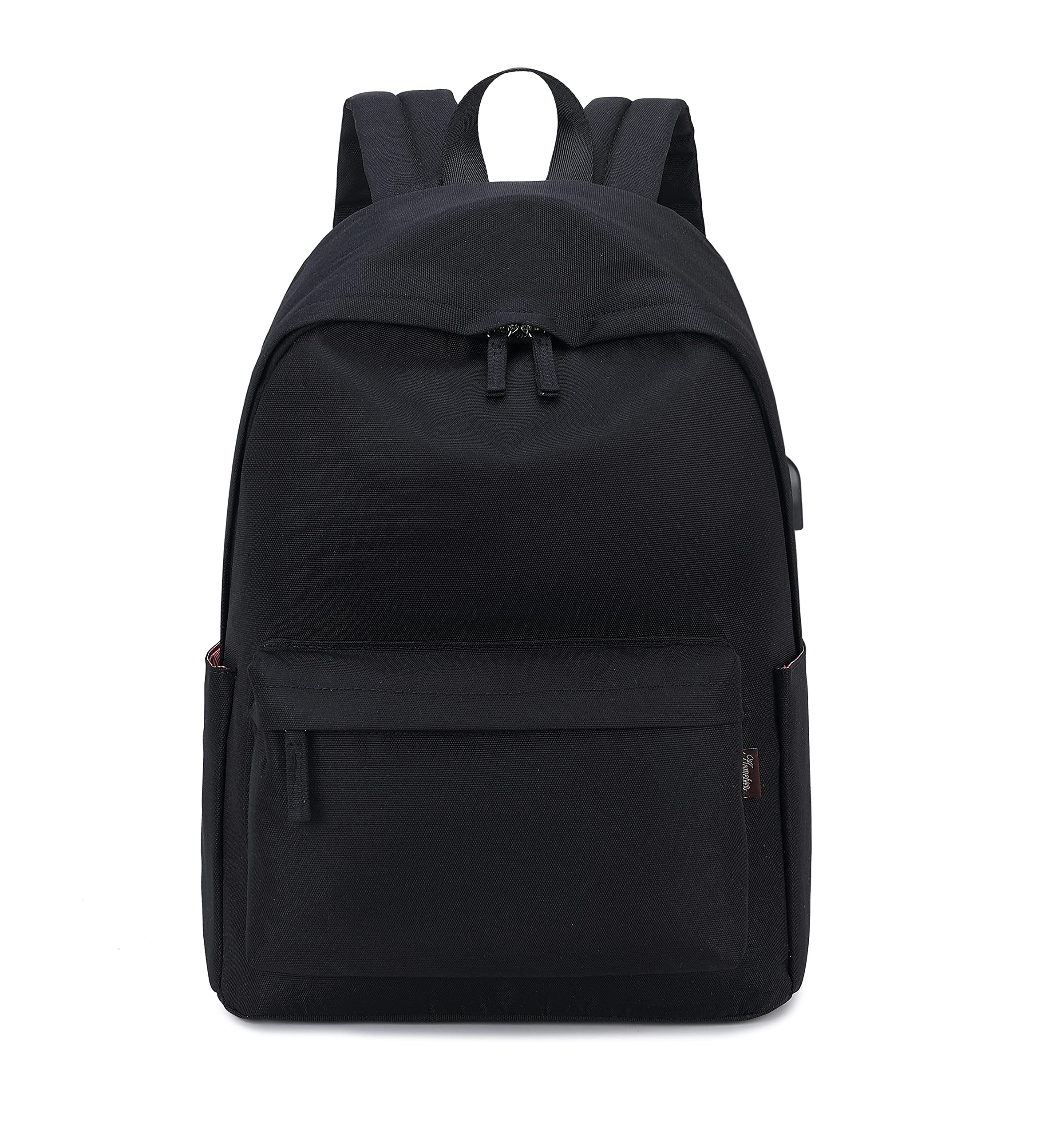 Acmebon Mochila Impermeable Informal para Chica y Chico Bolsa de Libros de Color Puro para Adolescentes