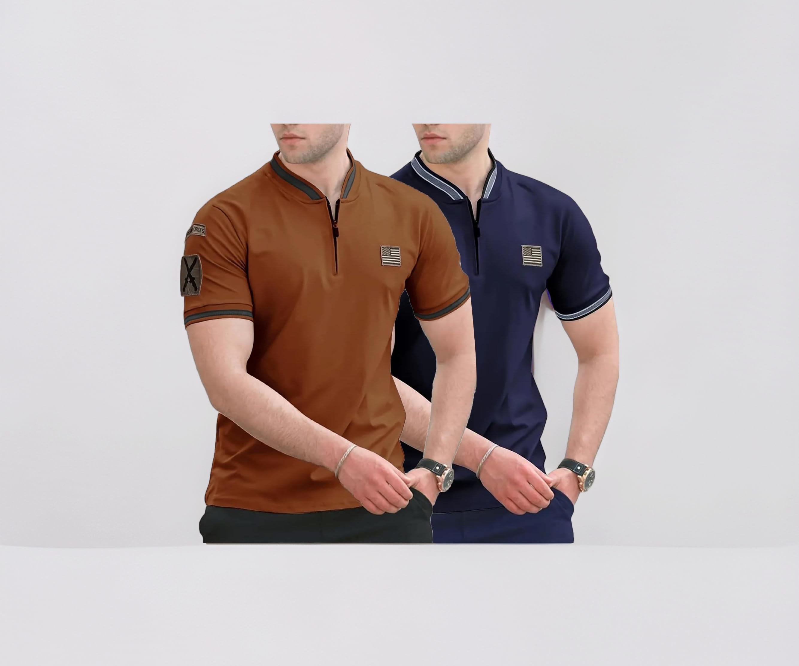 Lymio Polo T Shirt for Men || T Shirt for Man || Collar T Shirt Style Men (Packs Also Available) (Polo-51-54)