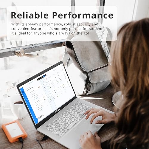 Miniatura 6 de ASUS Portátil VivoBook 17 K712EA Core i5-1135G7, SSD de 512 GB, 8 GB de RAM, pantalla Full HD de 17.3 pulgadas (renovada)