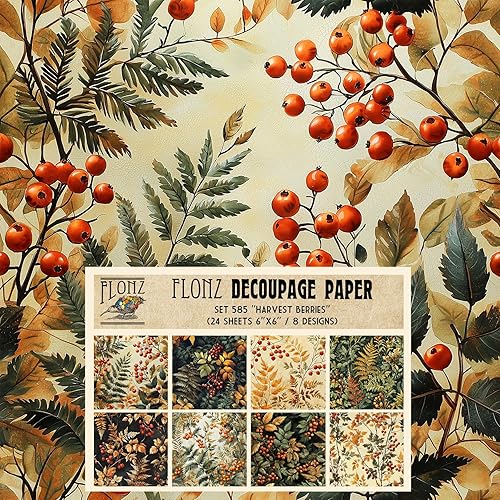 Vista 17 de Decoupage - Paquete de papel (24 hojas de 6 x 6 pulgadas) Psychedelic Trip to a Purpleland # Papel de patrón de estilo vintage para decoupage, 35 ES