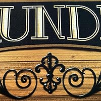 Vista 5 de UKELER Alfombra antideslizante para lavandería, duradera e impermeable, 48 x 20 pulgadas