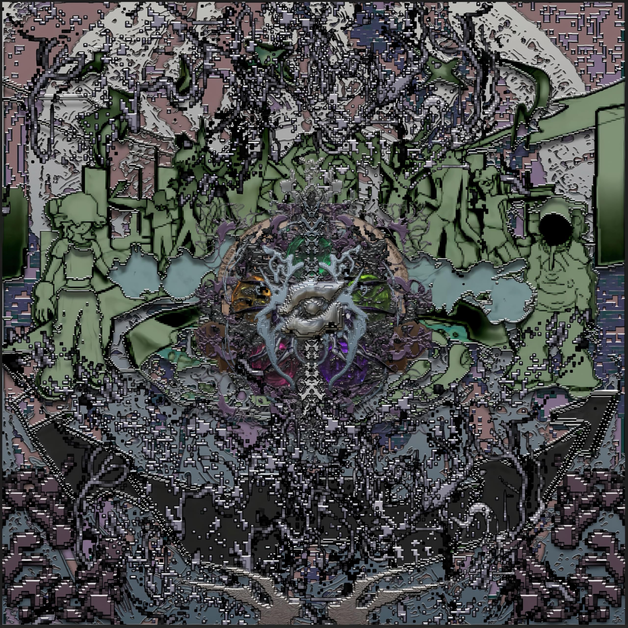 Album cover from be gentle with me's "Two Shell"