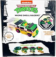 Vista 4 de Teenage Mutant Ninja Turtles 3" Micro Shell Racers, Donatello, a partir de 5 años - 2.4 Ghz Rc vehículo con controlador de media carcasa de tortuga