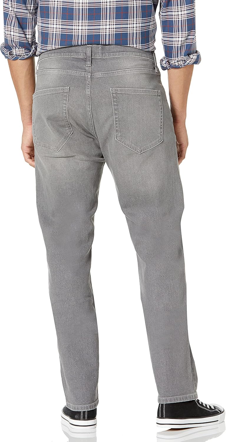 Amazon Essentials Men's Athletic-Fit Jean (Previously Goodthreads) 30W x 29L Grey