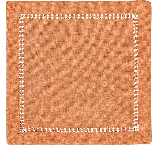 Miniatura 7 de Grelucgo Camino de mesa rústico con dobladillo cosido naranja y amarillo para otoño, Halloween y Acción de Gracias (14 x 60 pulgadas)