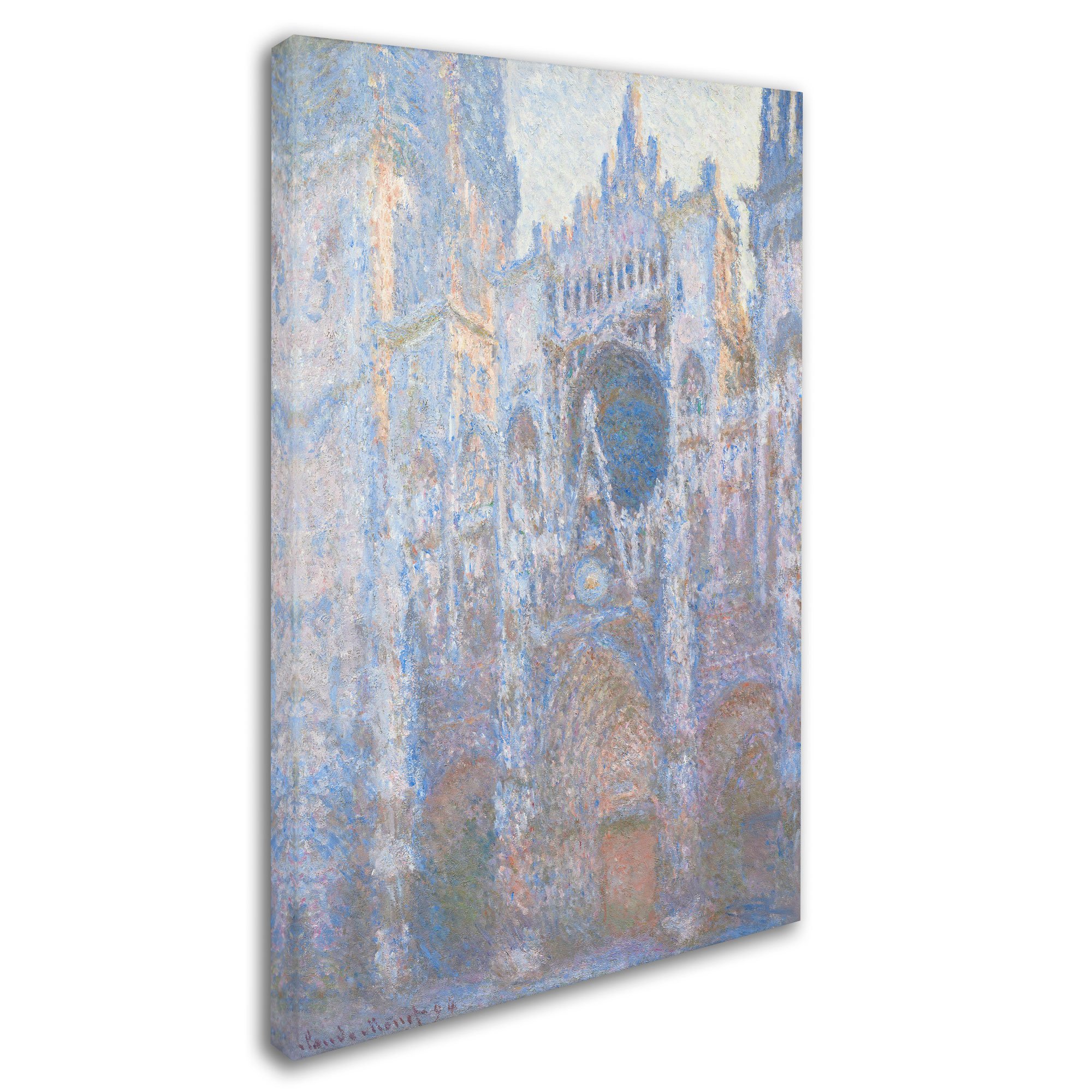 Amazon｜Trademark Fine Art Rouen Cathedral West Facade 1894