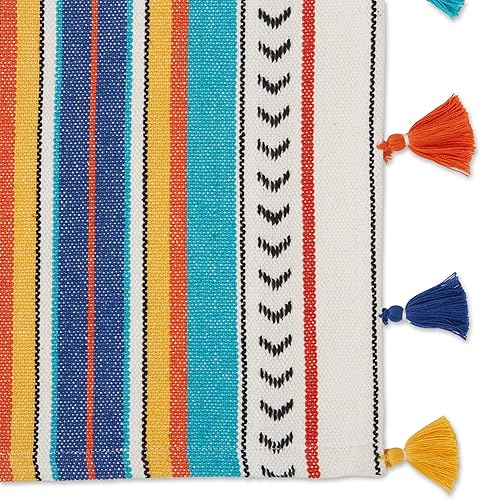 Miniatura 2 de DII Caliente Collection - Juego de manteles individuales para cocina, diseño de rayas Picante, 6 piezas