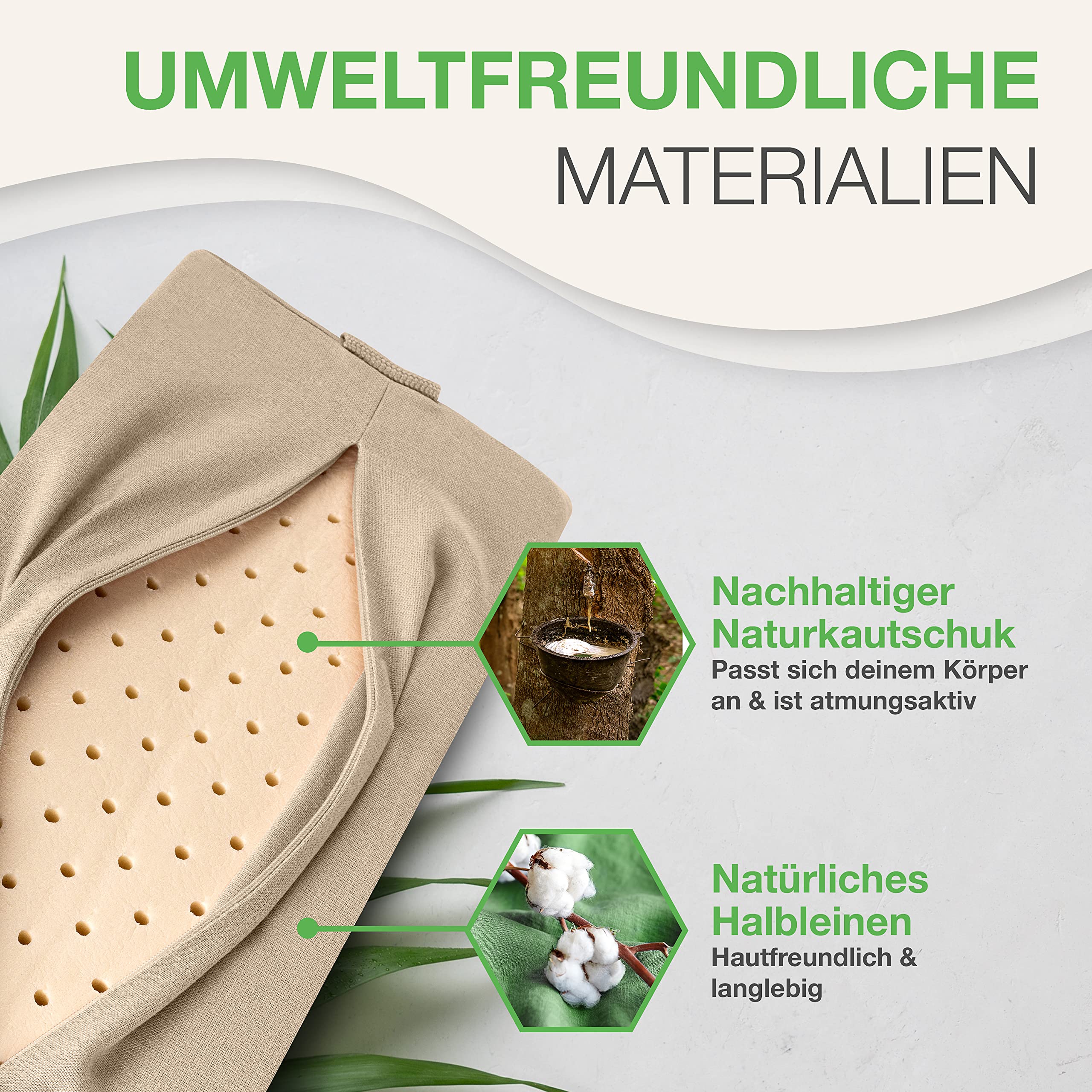 BACKLAXX® Akupressur Nackenrolle mit 2592 Nadeln, Akupressur Kissen Nacken