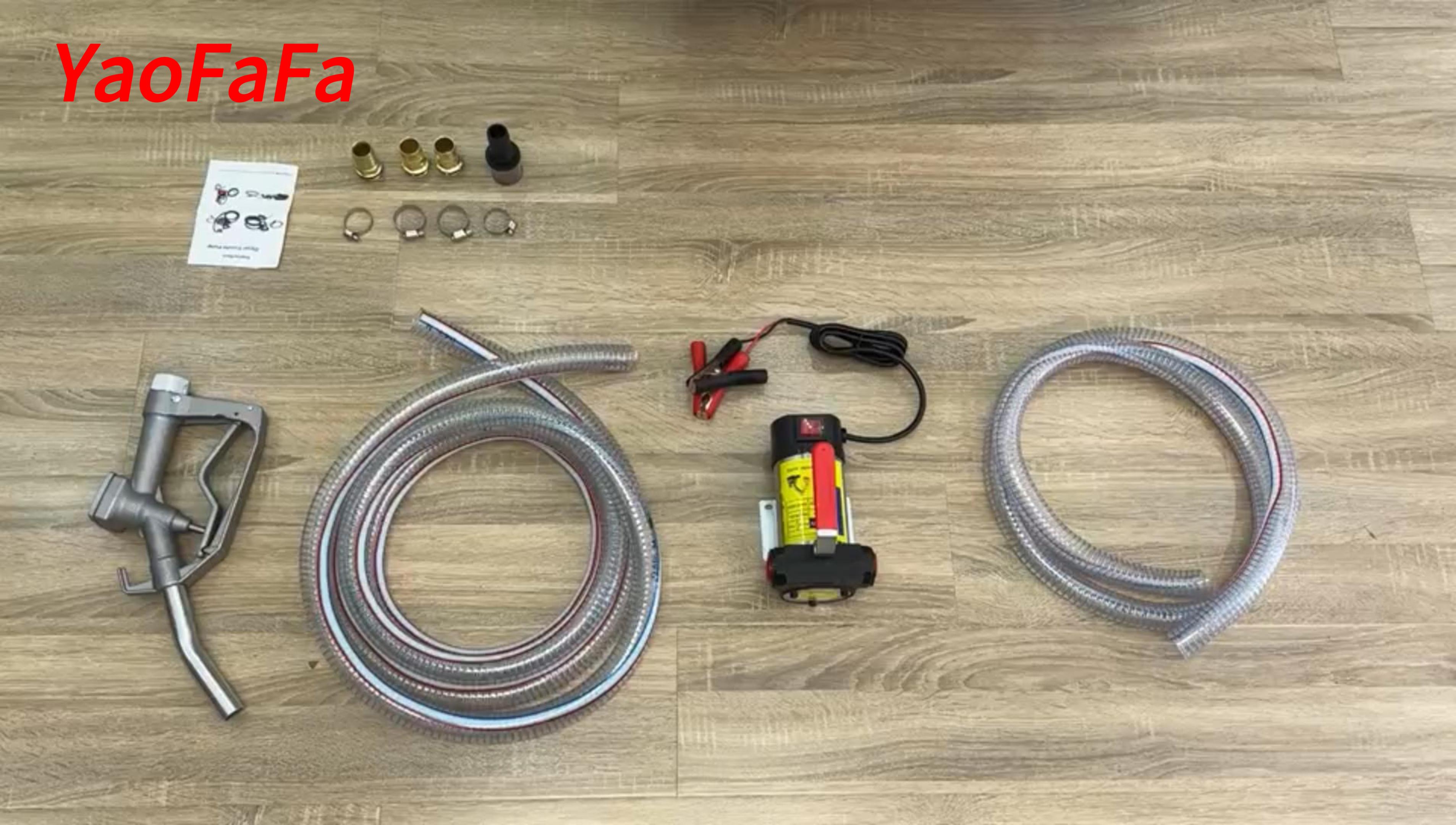 Kit Bomba De Trasvase Diesel 12/24V - Trasvase De Combustible - 175W