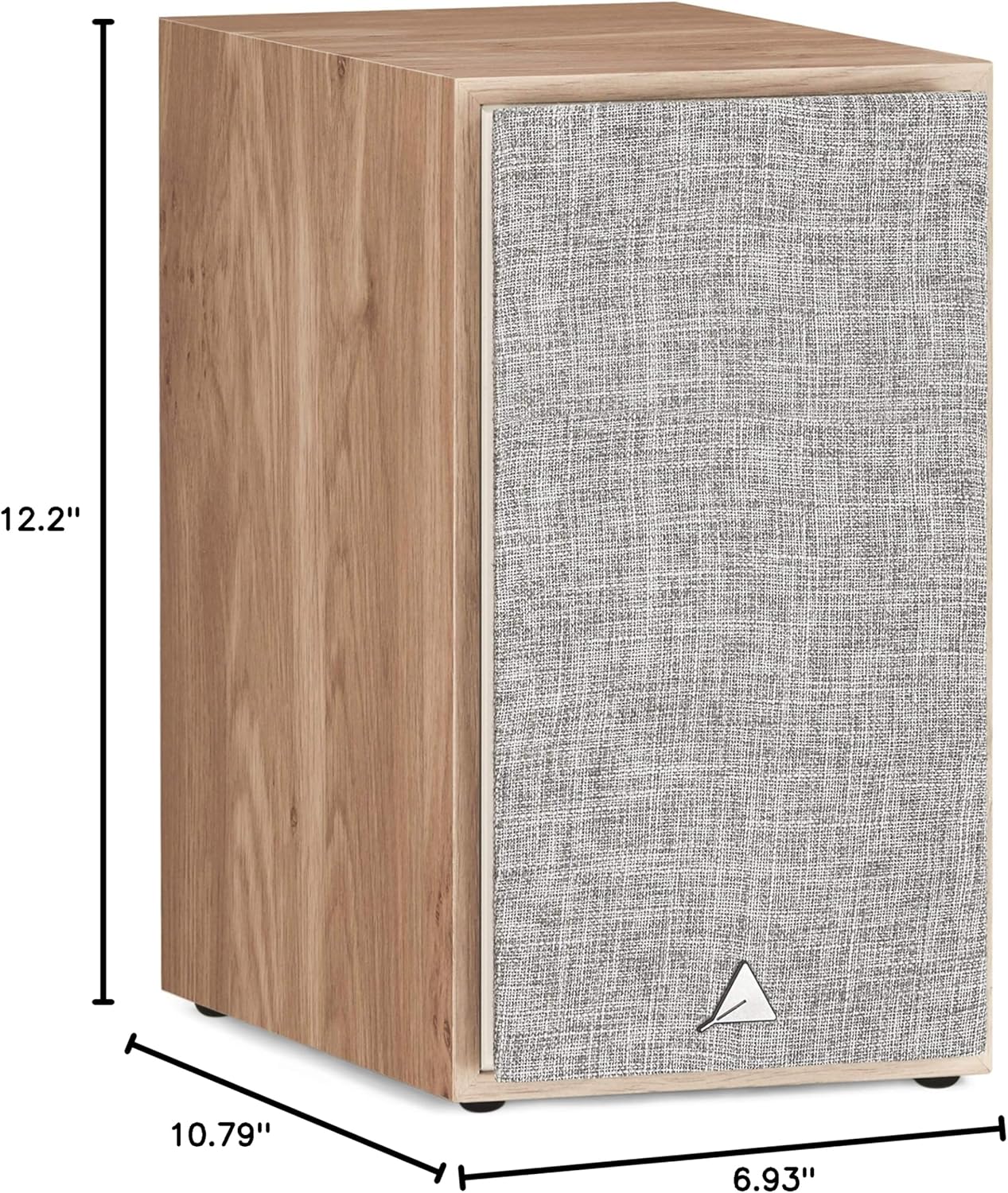 triangle - BOREA BR02 Hi-Fi Bookshelf Speakers - Power handling 80W - Output 89 dB/W/m - Versatile Music and Home Cinema - 176 x 310 x 274 mm - Light Oak (Pair)
