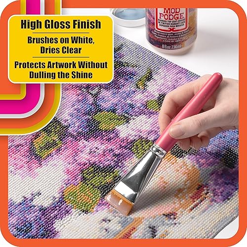 Miniatura 4 de Mod Podge Capa superior, pegamento todo en uno de alta calidad, sellador y acabado perfecto para preservar proyectos de arte y manualidades,