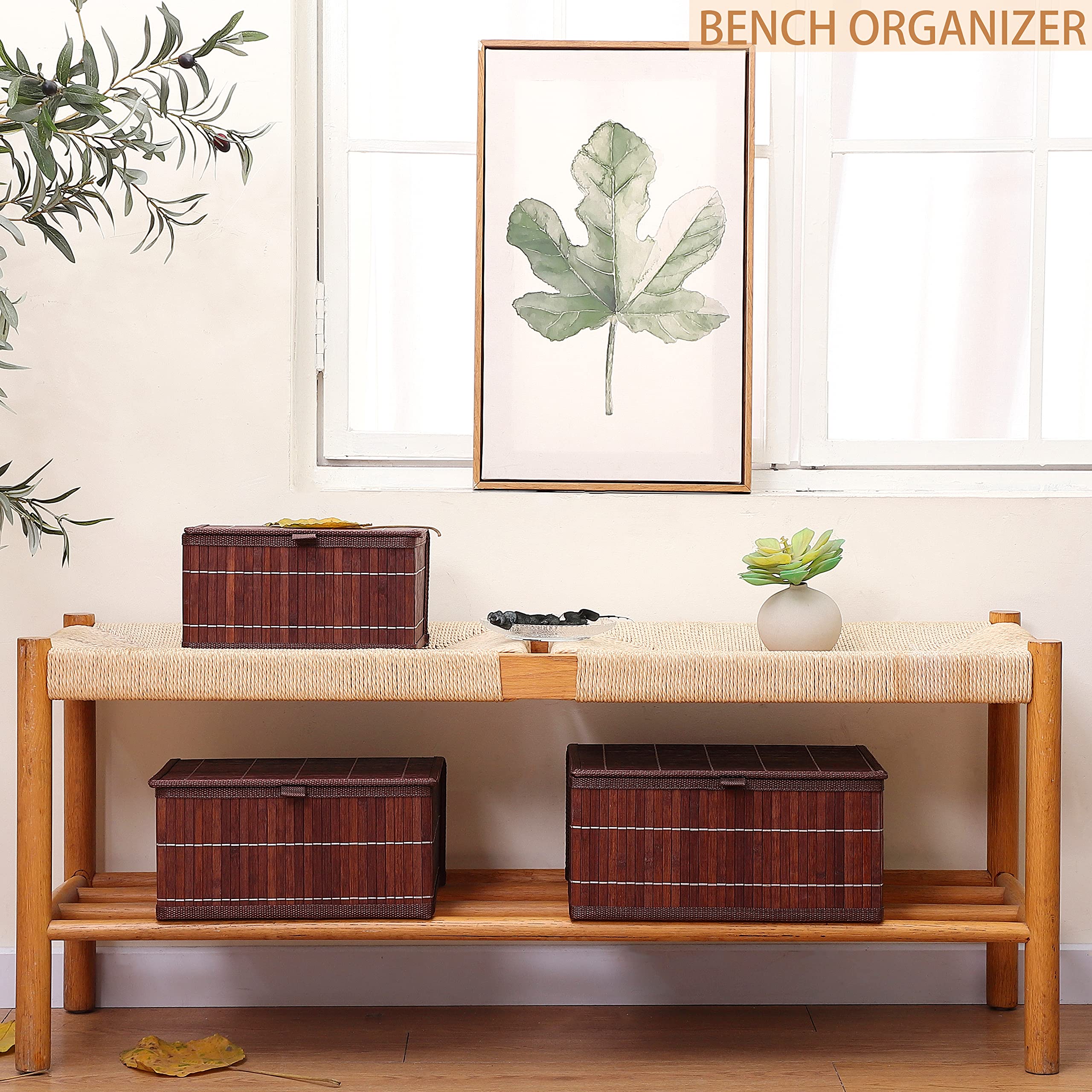 Jive Dekobox - Lot De 3 Boîtes De Rangement Décoratives De 5 L Avec