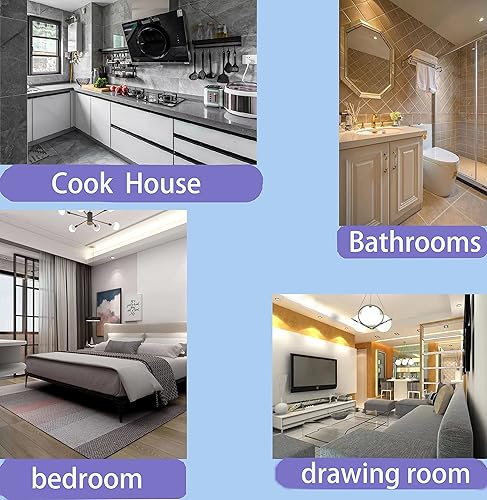 Miniatura 4 de YOUHO Absorbedor de humedad colgante, paquete de 5, elimina los olores a humedad para un aire más fresco y limpio, absorbe la humedad ideal para