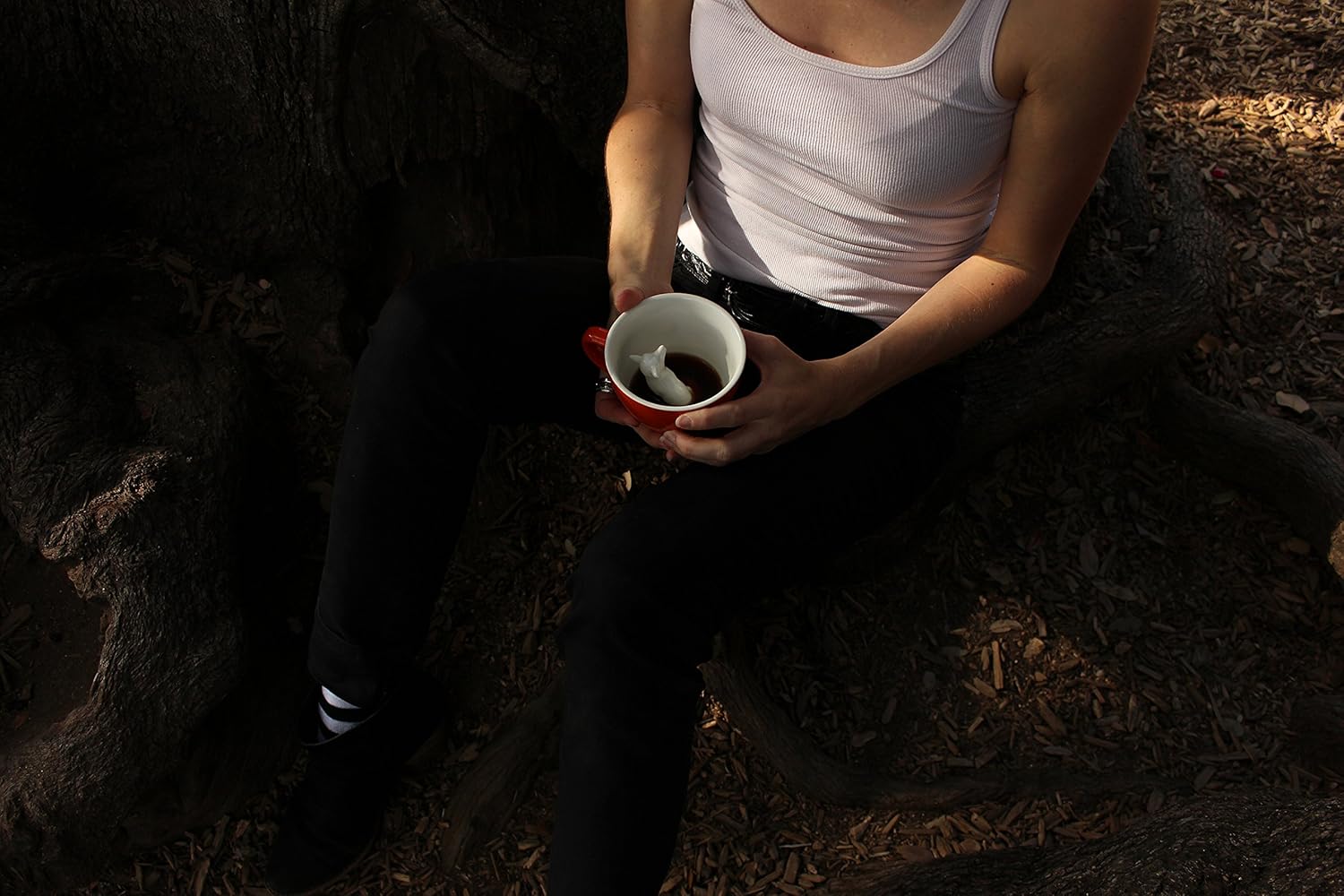 Creature Cups FOX Ceramic Cup (11 Ounce, Red Orange) - Hidden 3D Woodland Animal Inside Mug Emerges As You Drink - Holiday, Birthday, Housewarming Drinkware Gift for Coffee & Tea Lovers - Image 7