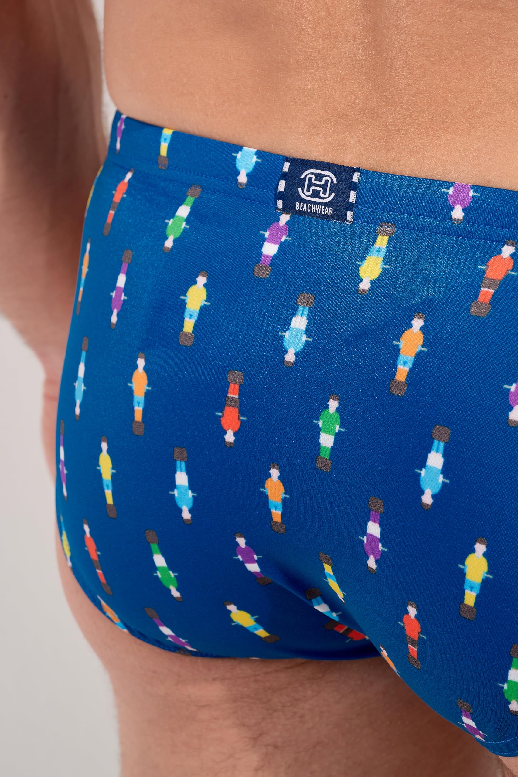 Hom Slip De Bain Micro Calcio Costume a Pantaloncino Uomo (Pacco da 1)