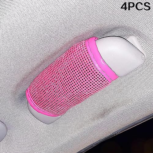 Miniatura 5 de 4 fundas brillantes para manija de puerta de seguridad, cubierta protectora de cristal brillante para manija de automóvil, accesorios de decoración