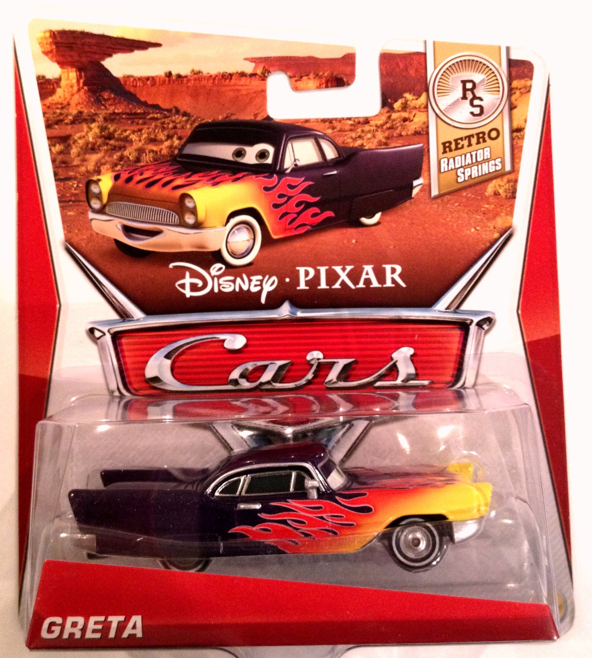 Amazon.com: Disney Pixar Cars 1:55 Diecast Greta. Retro Radiator