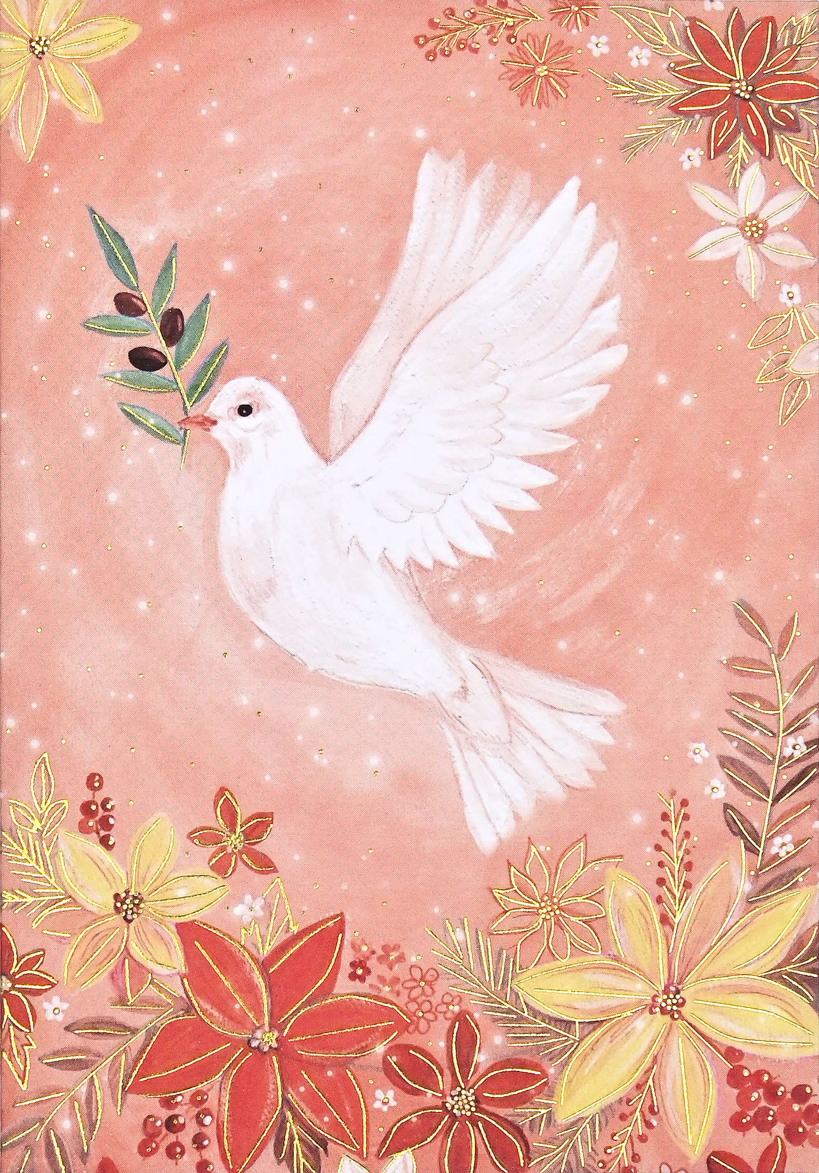Wings of Peace Small Boxed Holiday Cards (20 cards, 21 self-sealing envelopes)