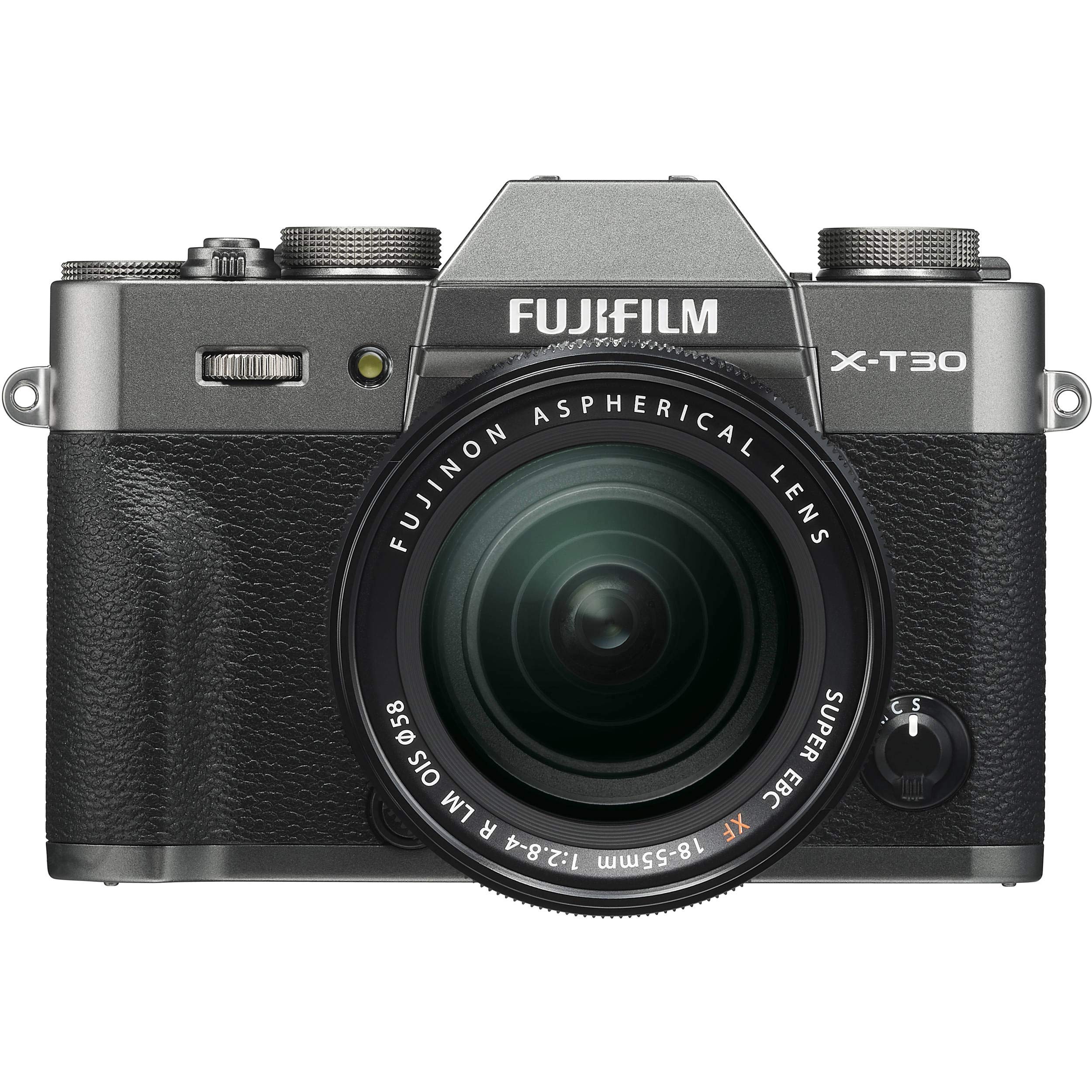 Fujifilm x-t30 チャコールシルバー xt-30 Amazon.com : Fujifilm X-T30 Mirrorless Digital Camera w/XF18-55mm