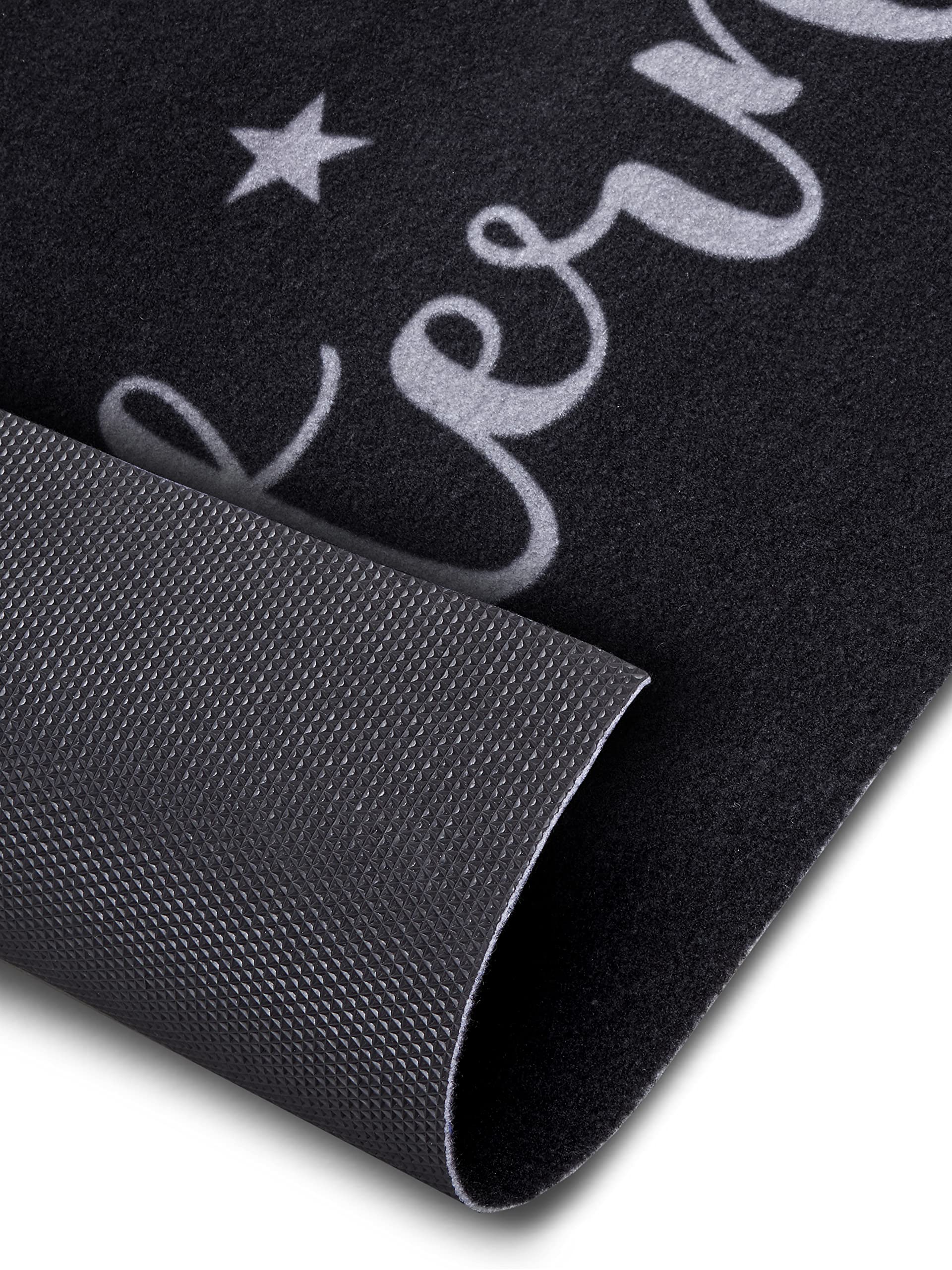 Hanse Home Cook & Clean Küchenläufer – Küchenteppich Sterneküche Motiv Teppichläufer rutschfest Pflegeleicht Teppich Läufer für Küche, Flur, Eingangsbereich, Esszimmer – 50x150cm