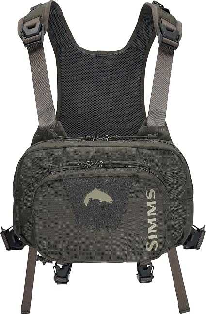 Amazon.co.jp: Simms Tributary ハイブリッドチェストパック 玄武岩