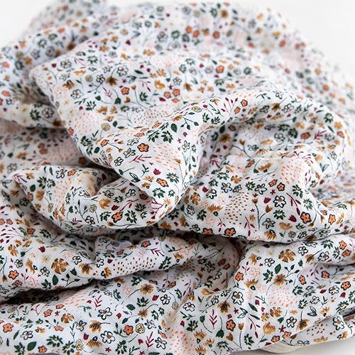 Vista 20 de Little Unicorn - Colcha de algodón original de muselina extrasuave de varias capas, para bebés y niños pequeños (planetas)