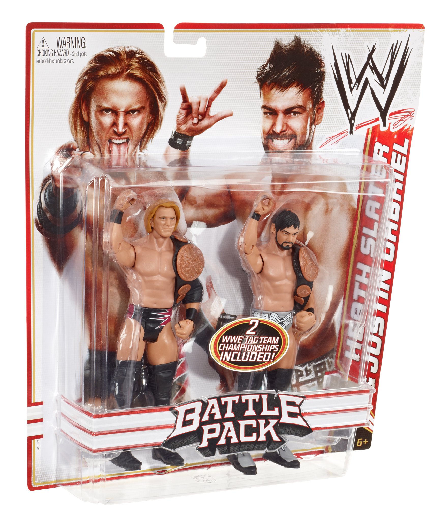Amazon.com: WWE Battle Pack: Heath Slater vs. Justin Gabriel