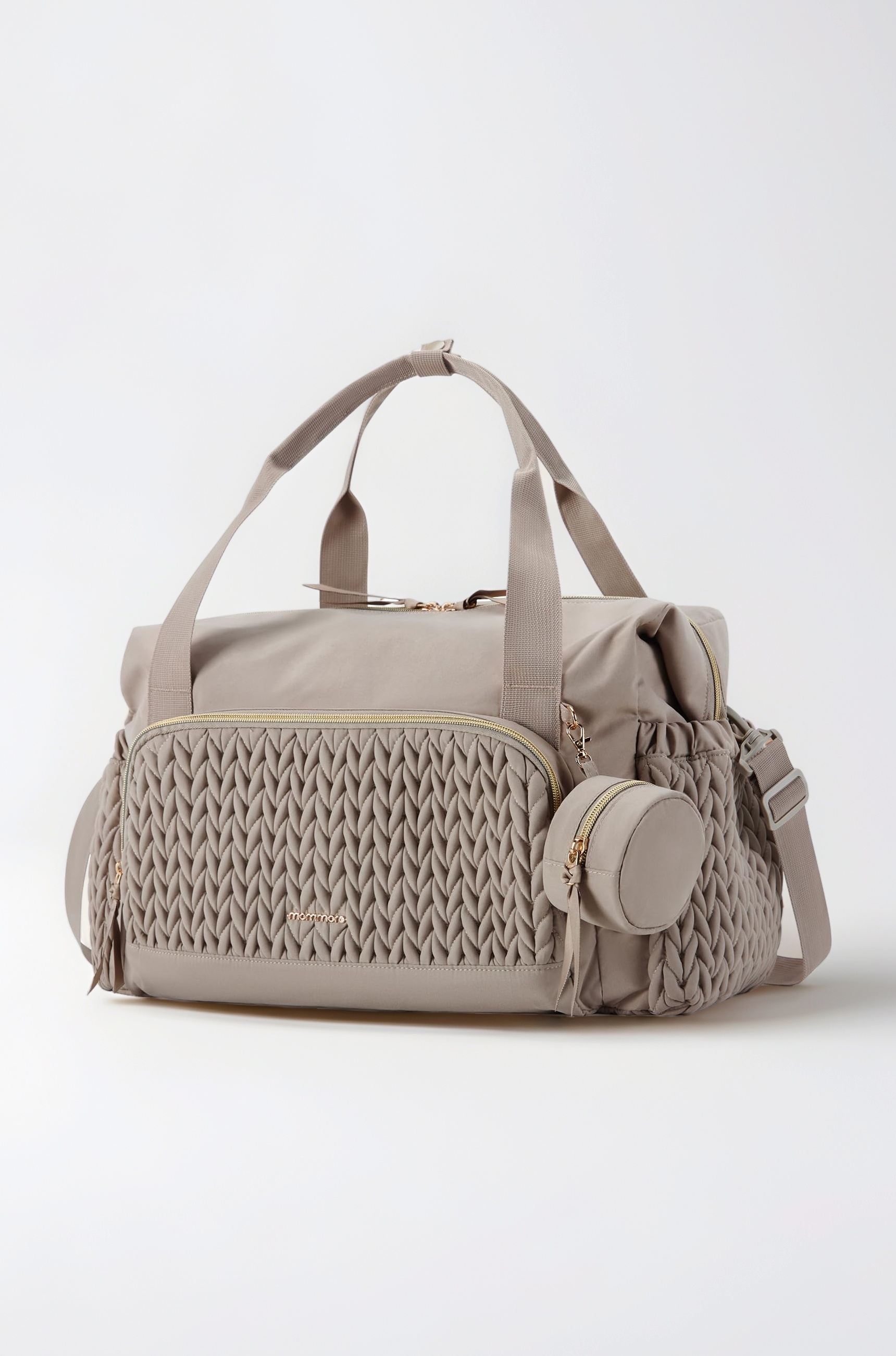 mommore Diaper Bag Tote, Large Capacity Travel Diaper bags, Hospital Bag for Labor Delivery, Baby Bag with Pacifier Case