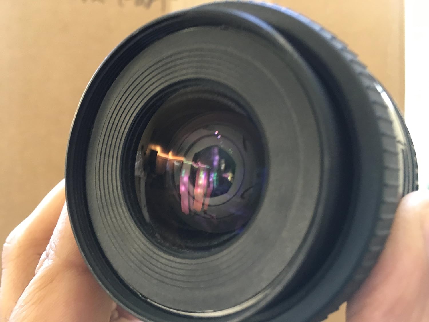 Side view of Pentax SMCP-A Zoom 35-80mm f/4.0-5.6 Lens with focal length markings