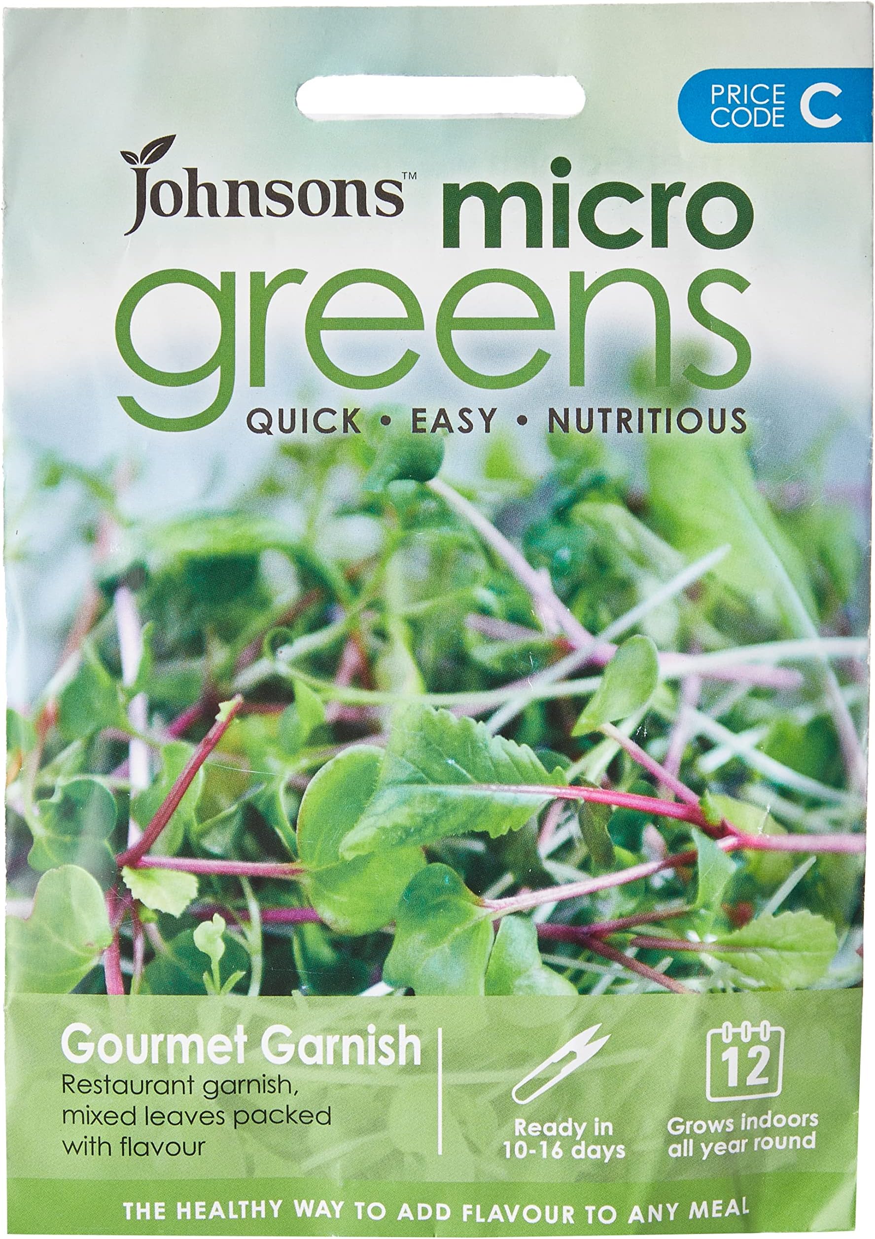 Johnsons Microgreens MIXED LEAVES Gourmet Garnish