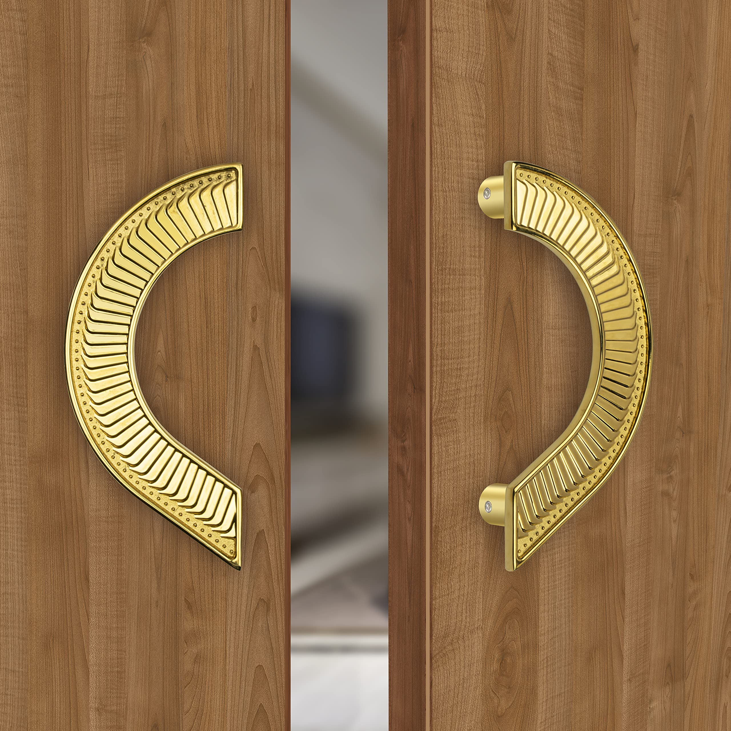 Plantex Heavy Duty Door Handle/Door & Home Decor/8 inches Round Shape Main Door Handle/Glass Door Handle/Wooden Door Handle/Door Pull Push Handle Set- Pack of 1 (PVD Gold Finish) - 3 Years Warranty (B0BRHZC3WT) Amazon Price History, Amazon Price Tracker