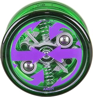 Duncan Toys Reflex Auto Return Yo-Yo, Beginner String Trick Yo-Yo, Green