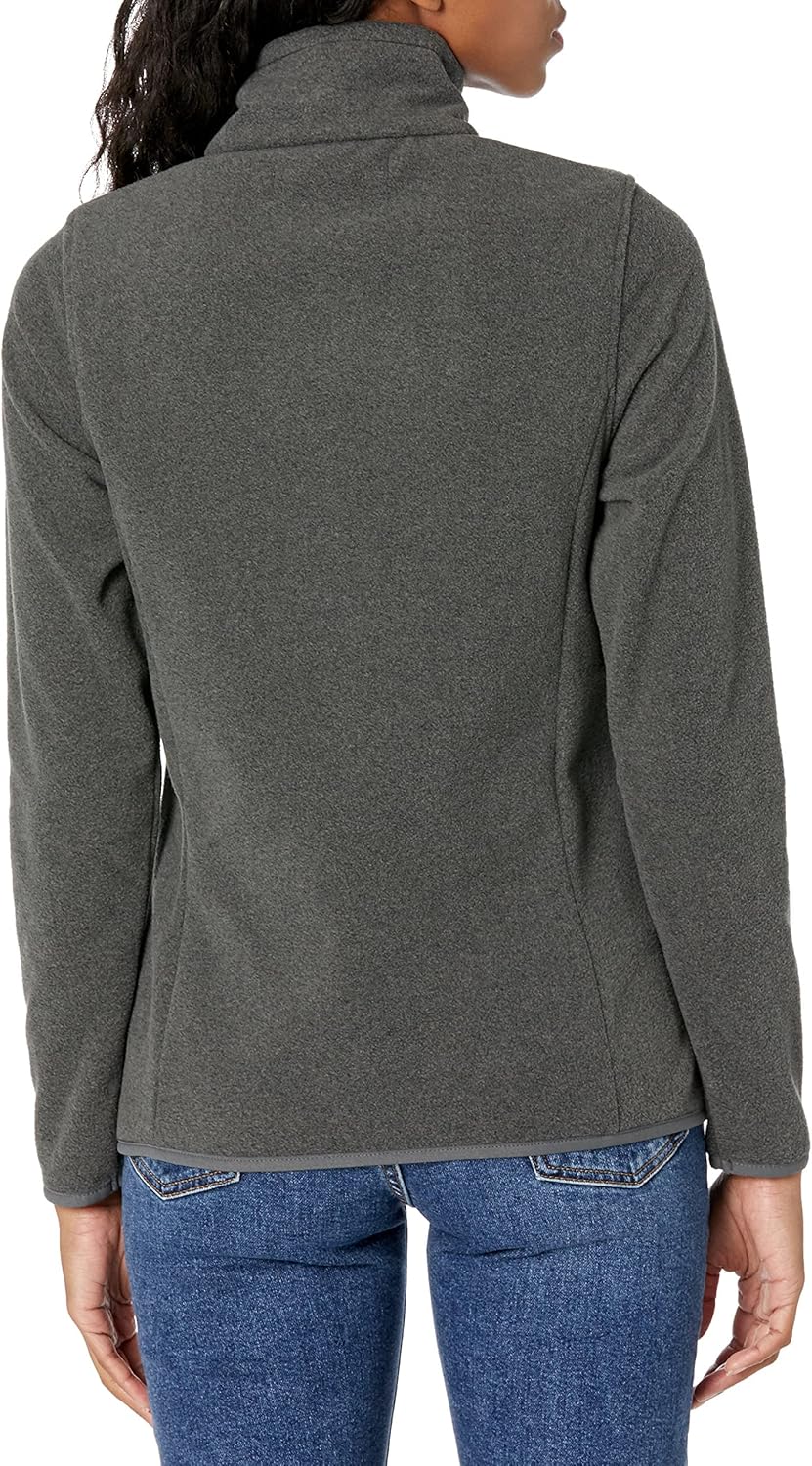 Amazon Essentials Women's Classic-Fit Long-Sleeve Quarter-Zip Polar Fleece Pullover Jacket (Available in Plus Size) - Image 3